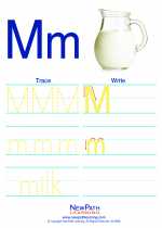 English Language Arts - First Grade - Activity Lesson: Letter M