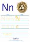 English Language Arts - First Grade - Activity Lesson: Letter N