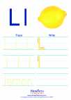 English Language Arts - First Grade - Activity Lesson: Letter L