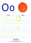 English Language Arts - First Grade - Activity Lesson: Letter O