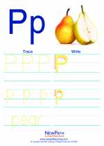 English Language Arts - First Grade - Activity Lesson: Letter P
