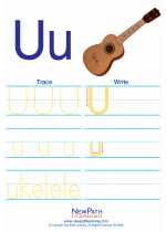 English Language Arts - First Grade - Activity Lesson: Letter U