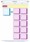 Mathematics - Sixth Grade - Add/Subtract Fractions - Worksheet: Box It Up