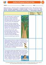 English Language Arts - Seventh Grade - Activity Lesson: Author's Purpose & Point of View