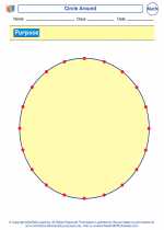 Mathematics - Fourth Grade - Worksheet: Circle Around