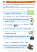 punctuation 7th grade ela worksheets and answer key study guide