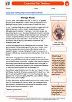 English Language Arts - Eighth Grade - Activity Lesson: Expository Text Features