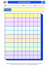 Science - Third Grade - Worksheet: Documenting Data