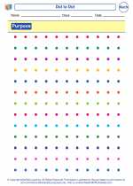 Mathematics - Fourth Grade - Worksheet: Dot to Dot