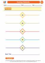 English Language Arts - Fourth Grade - Worksheet: Anaology Diamonds