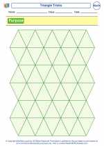 Mathematics - Fifth Grade - Worksheet: Triangle Tricks