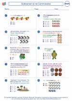 Mathematics - Second Grade - Worksheet: Subtraction is not Commutative