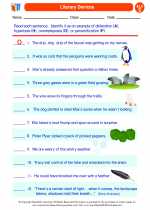 English Language Arts - Fifth Grade - Activity Lesson: Literary Devices