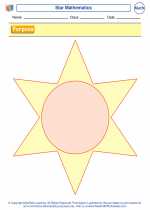 Mathematics - Fifth Grade - Worksheet: Star Mathematics