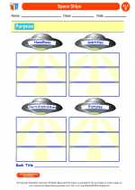 English Language Arts - Sixth Grade - Worksheet: Space Ships