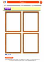 English Language Arts - Sixth Grade - Worksheet: Picture It