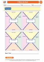 English Language Arts - Fifth Grade - Worksheet: X Marks the Spot