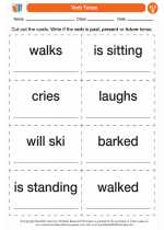 English Language Arts - Second Grade - Activity Lesson: Verb Tense