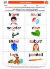 English Language Arts - Third Grade - Activity Lesson: Vowel Dipthongs