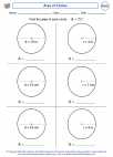 Mathematics - Sixth Grade - Activity Lesson: Area of Circles