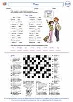 Mathematics - Fourth Grade - Worksheet: Time