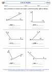 Mathematics - Fourth Grade - Activity Lesson: Line & Angles
