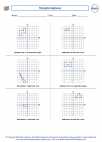 Mathematics - Sixth Grade - Worksheet: Transformations