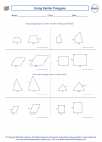 Mathematics - Eighth Grade - Similarity and scale - Worksheet: Using Similar Polygons