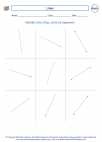 Mathematics - Fourth Grade - Lines and Angles - Worksheet: Lines