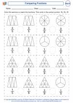 Mathematics - Fifth Grade - Worksheet: Comparing Fractions