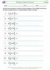 Mathematics - Sixth Grade - Multiply / Divide Fractions - Worksheet: Multiplying Mixed Numbers