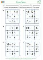 Mathematics - Fourth Grade - Activity Lesson: Division Puzzles