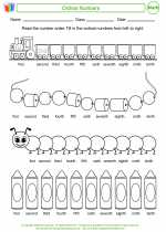 Ordinals. Mathematics Worksheets and Study Guides First Grade.