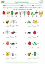 Mathematics - Second Grade - Activity Lesson: Match and Solve Bugs