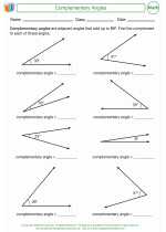Mathematics - Seventh Grade - Activity Lesson: Complementary Angles