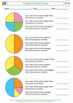 Mathematics - Fourth Grade - Activity Lesson: Fraction & Percent Circles