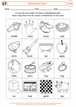 English Language Arts - First Grade - Activity Lesson: Alphabetical Order