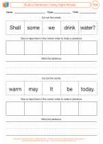 English Language Arts - Second Grade - Activity Lesson: Build a Sentence!