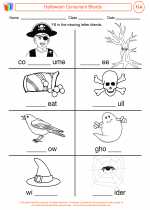 English Language Arts - First Grade - Activity Lesson: Halloween Consonant Blends