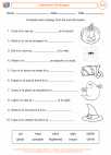 English Language Arts - Fourth Grade - Analogies - Worksheet: Halloween Analogies