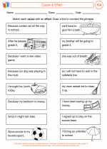 English Language Arts - Third Grade - Activity Lesson: Cause and Effect