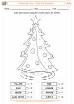 Mathematics - Kindergarten - Activity Lesson: Color the Numbers