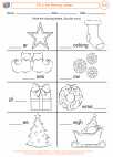 English Language Arts - First Grade - Beginning Sounds - Worksheet: Fill in the Missing Letters