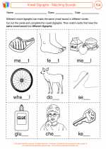 English Language Arts - Second Grade - Activity Lesson: Vowel Digraphs - Matching Sounds