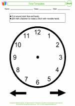 Mathematics - Second Grade - Activity Lesson: Time Templates