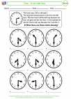 Mathematics - Second Grade - Activity Lesson: Time - To the Half Hour