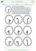 Mathematics - Second Grade - Activity Lesson: Time - To the Half Hour