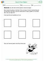 Mathematics - First Grade - Activity Lesson: Buzz's Floor Pattern