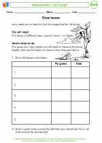 Mathematics - Second Grade - Activity Lesson: Measurement: Leaf Length