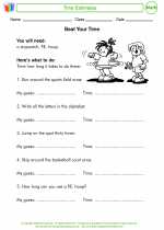 Mathematics - Second Grade - Activity Lesson: Time Estimates